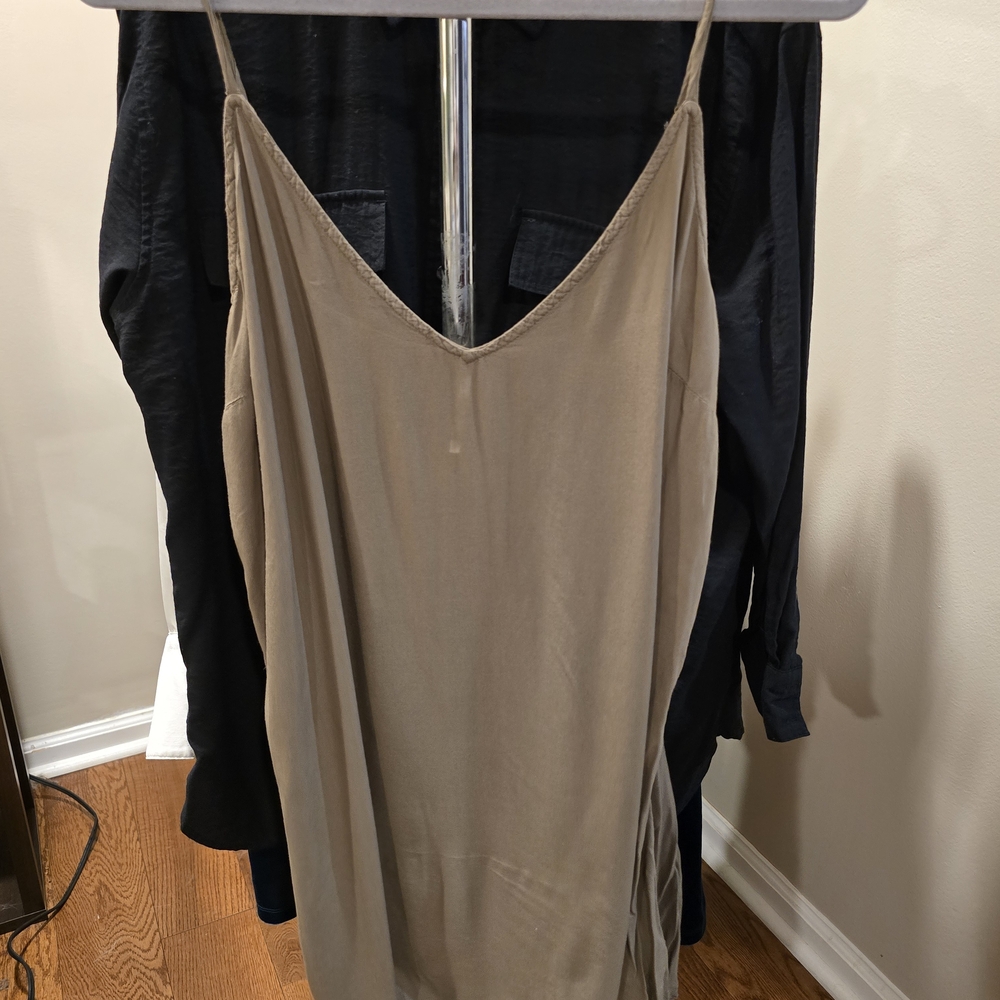 Free People Green Mini Dress